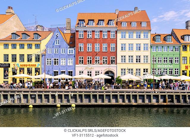 Nyhavn, Copenhagen, Hovedstaden, Denmark, Northern Europe