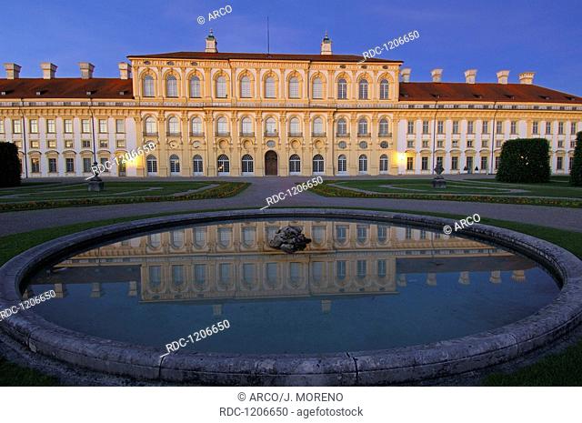 Schleissheim Palace, Schleissheim Castle, Neues Schloss Schleissheim, New Schleissheim Palace, Oberschleissheim, Near Munich, Upper Bavaria, Bavaria, Germany