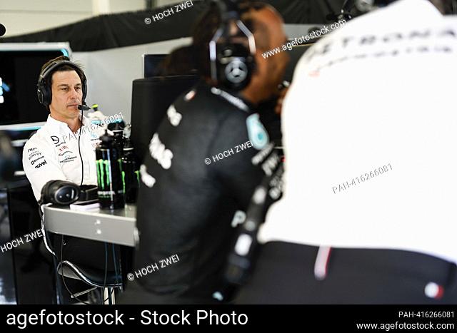 Toto Wolff (AUT, Mercedes-AMG Petronas F1 Team), F1 Grand Prix of Great Britain at Silverstone Circuit on July 9, 2023 in Silverstone, Great Britain