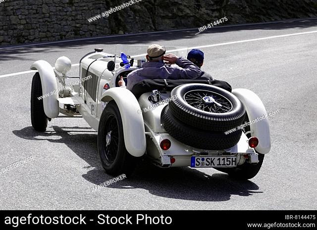 Mille Miglia 2014, No. 49 Mercedes-Benz 710 SSK Vintage Car Race. San Marino, Italy, Europe