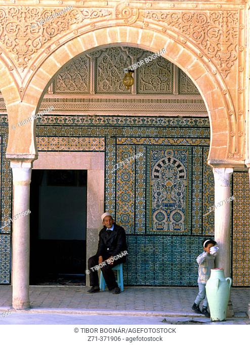 Zaouia of Sidi Sahab (aka Mosque of the Barber). Kairouan. Tunisia