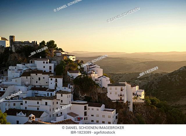 Casares, white village in Marbella, Andalucia, Spain, Europe