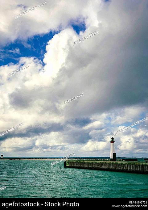 Lighthouse, tower, Fyn, Funen, West Funen, island, Assens, Denmark