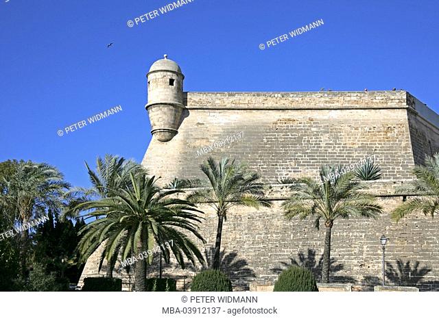Spain, Majorca, Baluard de Sant Pere, Palma, fortification