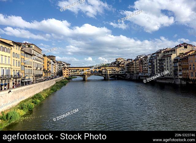 Ponte Vecchio (Old Bridge) in Florence, Italy