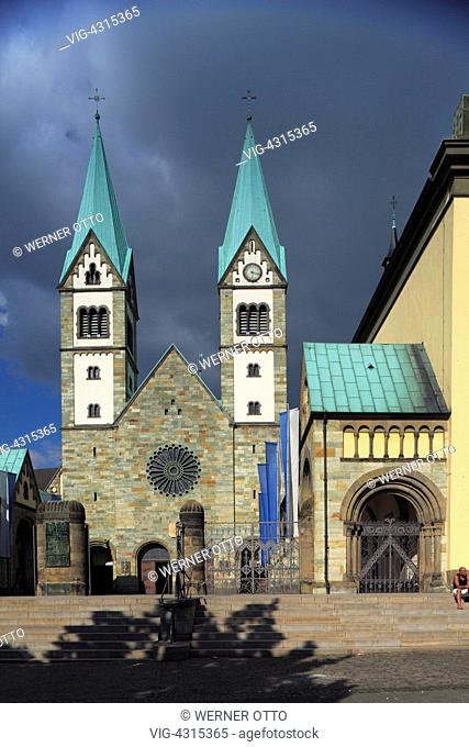 D-Werl, Haarstrang, Werl Unna Boerde, Hellweg, North Rhine-Westphalia, basilica Maria Heimsuchung, the Visitation of Mary, pilgrimage church