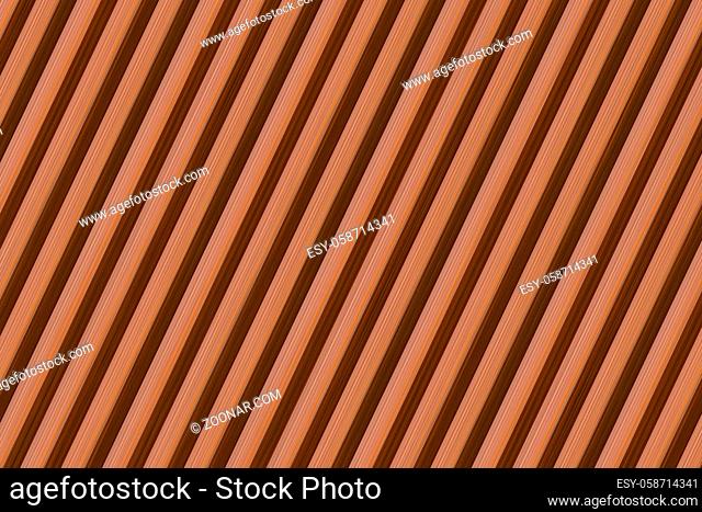 Abstract background of inclined lines of color of a natural tree symmetrical repeating pattern