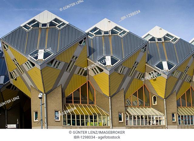 Blaakse Bos, cube housing, Rotterdam, South Holland, Holland, Netherlands, Europe, PublicGround