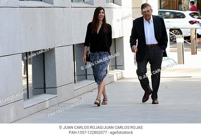 Madrid Spain; 30/07/2019.- Mexican businessman Alonso Ancira Elizondo rejects his extradition to Mexico. He denies before the judge of the National Court...