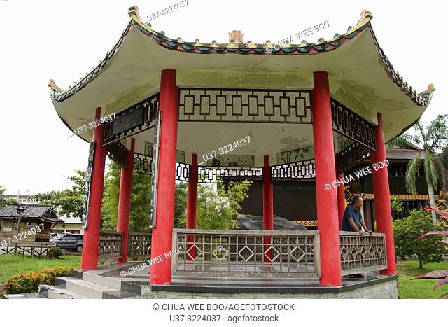 The chinese garden at the Museum Kalimantan Barat, Pontianak, Indonesia