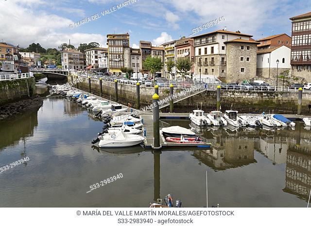LLanes port. Asturias. Spain