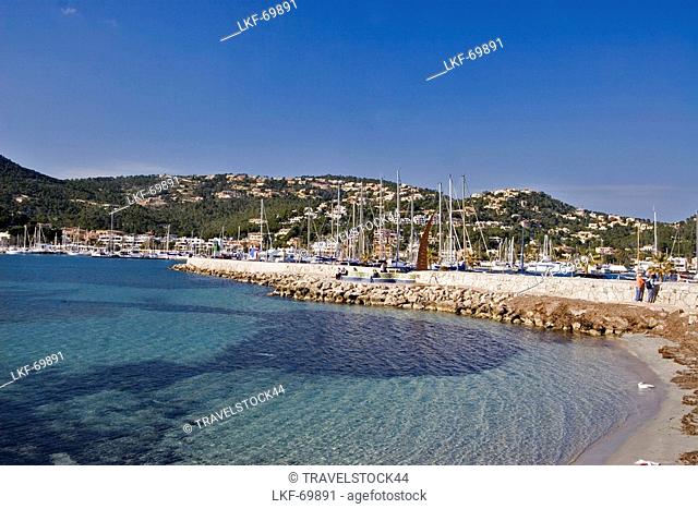 Mallorca, Poirt d Andratx, Marina, beach