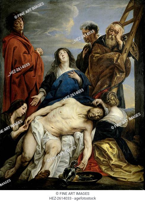 Pietà. Artist: Jordaens, Jacob (1593-1678)