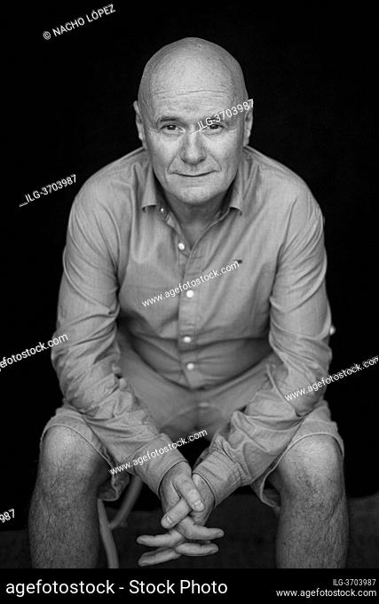 Dave Johns poses for a photo session on San Sebastian Film Festival September 21, 2016 in San Sebastian, Spain