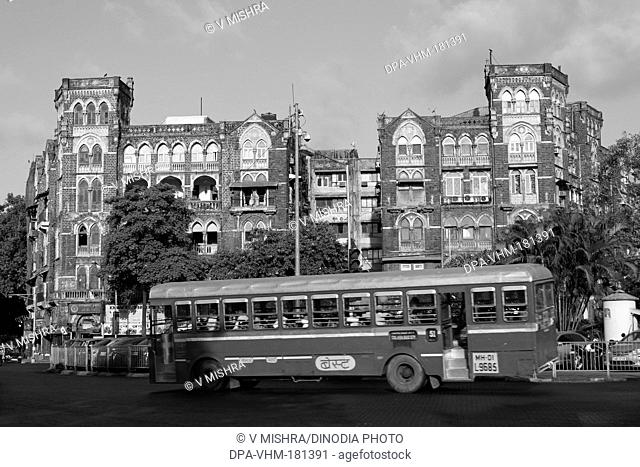 Indian Mercantile Mansion S P Mukherjee Chowk Mumbai Maharashtra India Asia may 2012