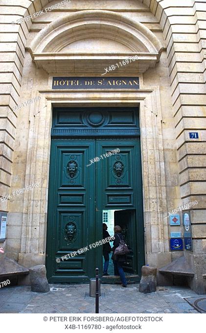 Jewish Museum inside Hotel de St Aignan in Le Marais district central Paris France Europe