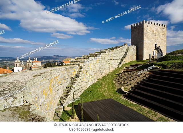 Castle of Celorico da Beira village, in Beira Alta  Guarda District  Portugal
