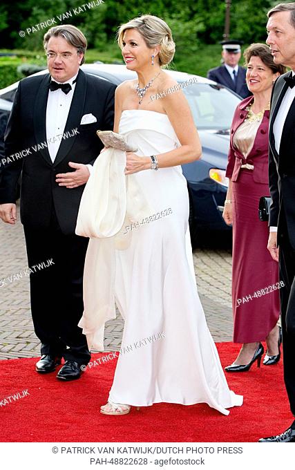 Queen Maxima of The Netherlands attends the gala concert of the 'Koninklijke Sophia-s Vereeniging' from Loon op Zand in Kaatsheuvel, The Netherlands