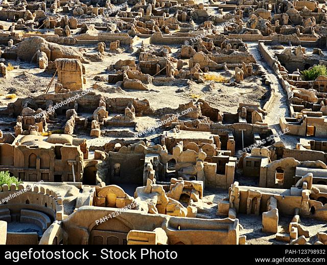 The clay fortress of Bam in southeastern Iran, taken on November 28, 2017. The historic city of plastered mud bricks was devastated by an earthquake on December...