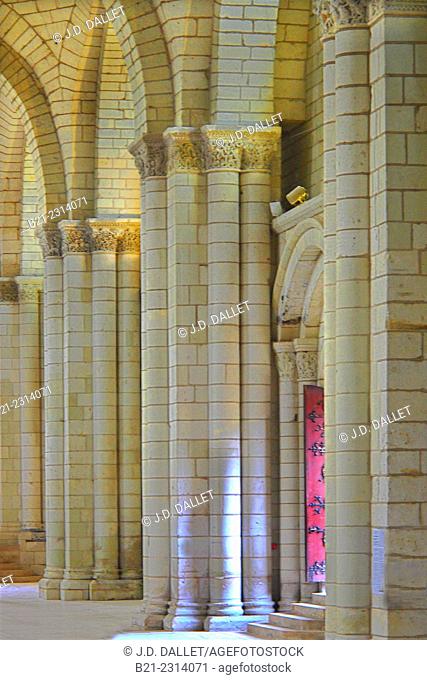 France, Anjou, church of the Royal Abbey of Fontevraud