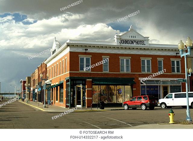 Laramie, WY, Wyoming, downtown
