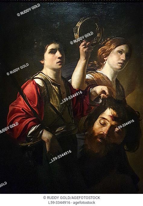 'The Triumph of David', 1615, Bartolomeo Manfredi (1582-1622)