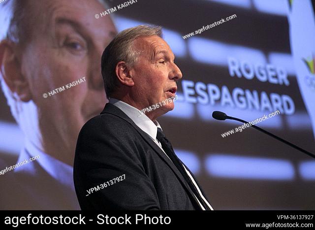 Athletics coach Roger Lespagnard pictured during the annual general meeting of the Belgian Olympic Committee BOIC - COIB, in Brussels, Wednesday 08 June 2022