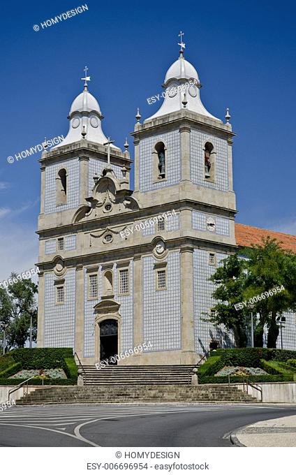 Igreja Matriz church, one of the prime highlights of the town of Ovar, Portugal