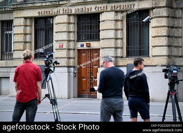 General Staff of the Czech Army in Prague, Czech Republic, September 19, 2023. The Czech police have been prosecuting nine people over Defence Minister's public...