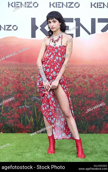 Natalia Lacunza attends Kenzo summer party at The Garment Museum on June 20, 2022 in Madrid, Spain