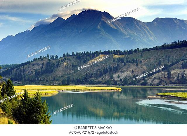 Kootenay River, British Columbia, Canada, mountain