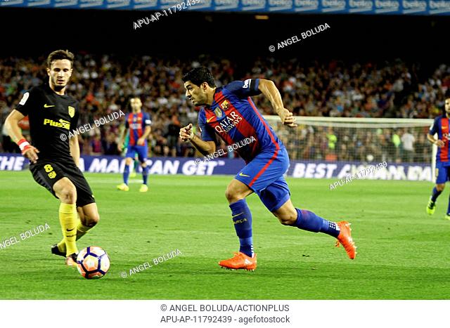 2016 La Liga Football Barcelona v Athletico Madrid Sep 21st. 21.09.2016. Nou Camp, Barcelona, Spain. La Liga Football. Barcelona versus Athletico Madrid