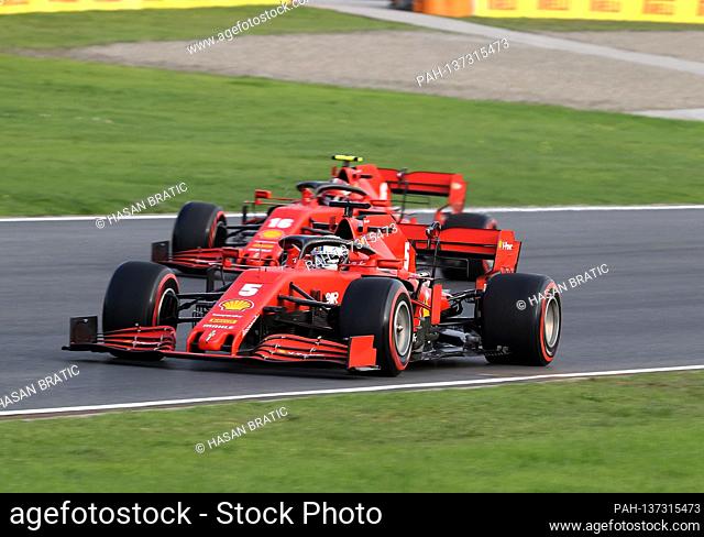 11/13/2020, Istanbul Park Circuit, Istanbul, Formula 1 DHL Turkish Grand Prix 2020, in the picture Sebastian Vettel (GER # 5), Scuderia Ferrari
