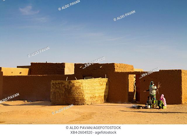 Niger, Agadez, street scene
