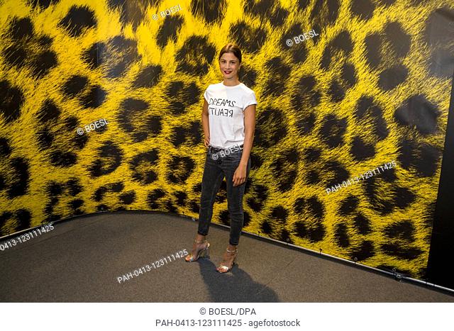 Aylin Tezel poses at the photocall of '7500' during the Film Festival in Locarno, Switzerland, on 09 August 2019. | usage worldwide