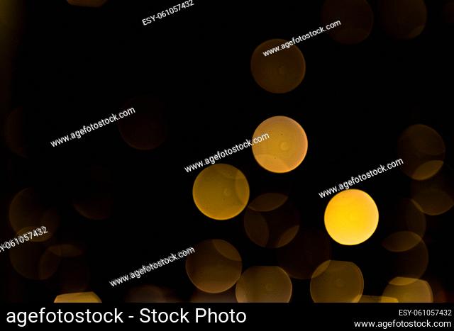 christmas abstract defocused glowing light dark backdrop