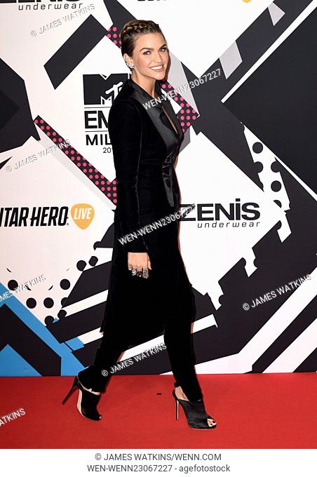 The 2015 MTV EMAs (European Music Awards) held at the Mediolanum Forum in Milan - Arrivals Featuring: Ruby Rose Where: Milan