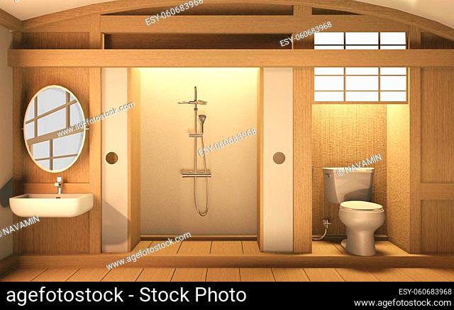 15 Minimalist Japanese Bathroom With Zen Elements | Housetodecor.com