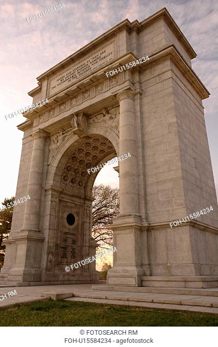 Valley Forge, PA, Pennsylvania, Valley Forge National Historical Park, National Memorial Arch