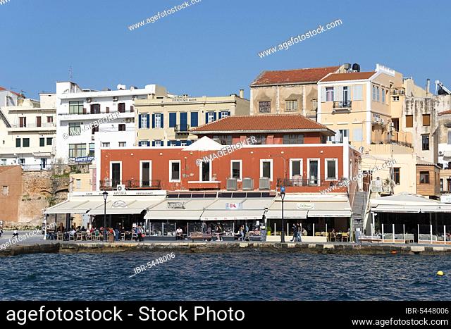Venetian Port, Chania, Crete, Greece, Europe