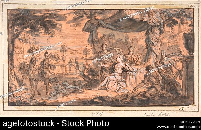 Alexander and Bucephalus. Artist: Anonymous, French, 17th century; Former Attribution: Formerly attributed to Johan Carl Loth (German