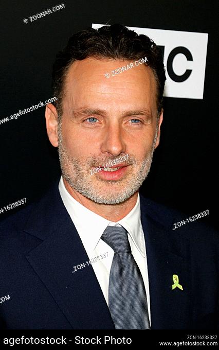 Andrew Lincoln at the premiere of AMC's 'The Walking Dead' Season 9 held at the DGA Theater in Los Angeles, USA on September 27, 2018
