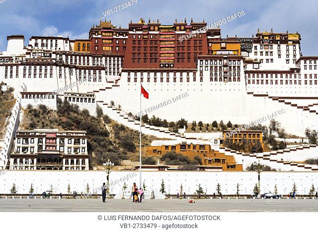 Potala palace. Lhasa, Tibet