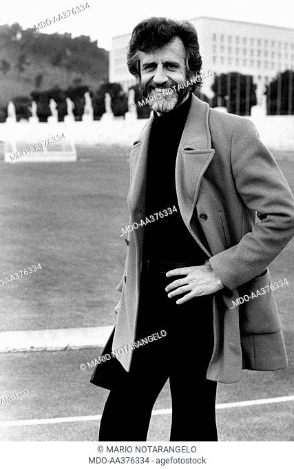 Portrait of Giulio Bosetti. Portrait of Italian actor Giulio Bosetti. Rome, 1974
