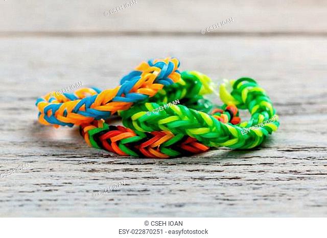 Loom bands bracelet