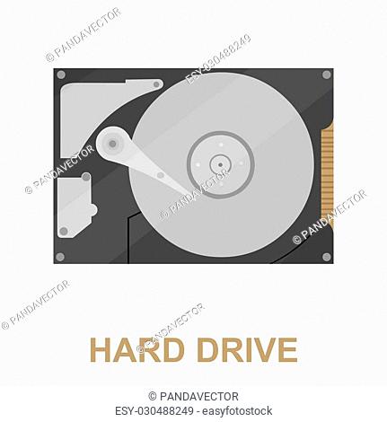 Hard drive cartoon Stock Photos and Images | agefotostock