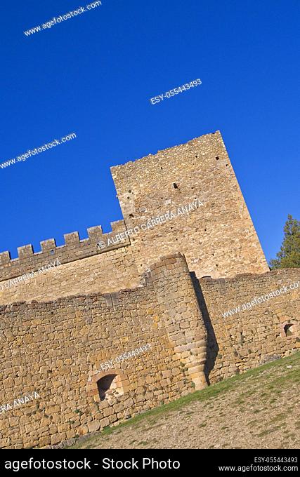 Castle of Pedraza de la Sierra, Mediaeval Village, Segovia, Castilla y León, Spain, Europe