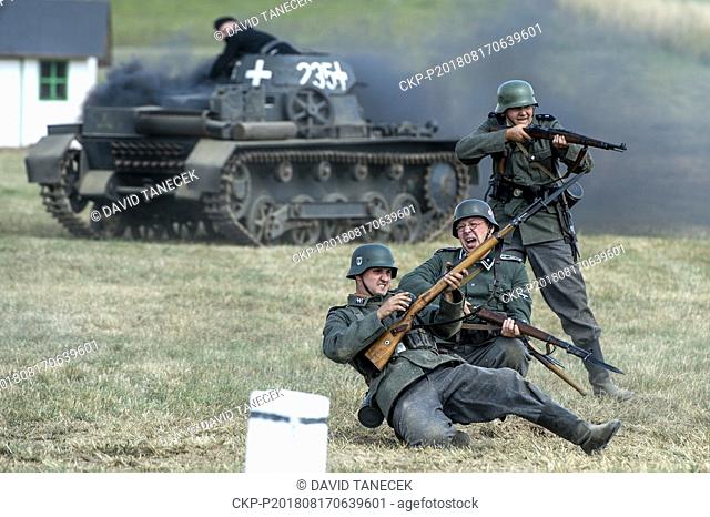 The Day of Support Forces of the Czech Army - Cihelna 2018 began on August 17, 2018, in Kraliky, Czech Republic. (CTK Photo/David Tanecek) - CIHELNA 2018 DAY OF...