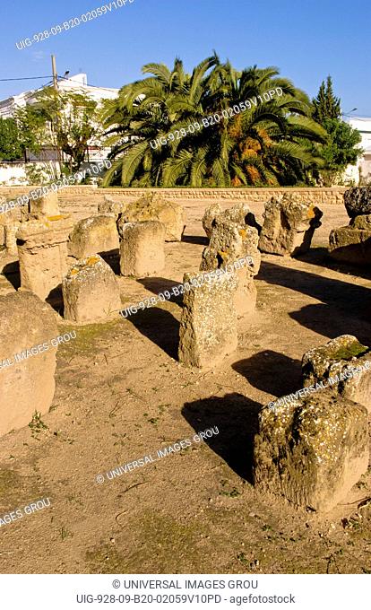 Carthage, Tunisia, Ruins Called Tophet Or Punic Sanctuary Where Children Were Sacrificed In Africa