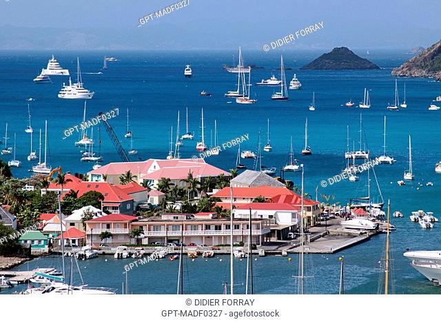 HOTEL DE LA COLLECTIVITE, HEADQUARTERS FOR THE TERRITORIAL COLLECTIVITY OF SAINT BARTS, GUSTAVIA, SAINT BARTHELEMY, FRENCH LESSER ANTILLES, CARIBBEAN